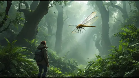 300 miljoen jaar geleden bestonden er hondsgrote insecten: onderzoekers onderzoeken de redenen voor hun evolutie